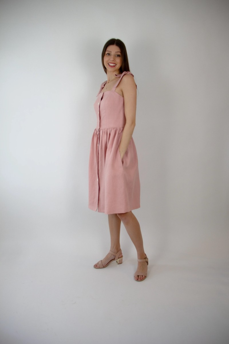 Daphne Dress - Pink