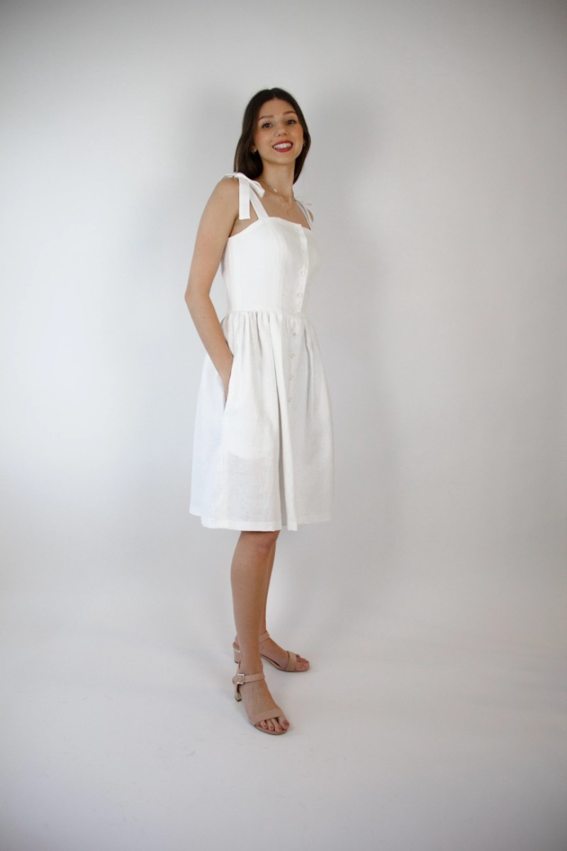 Daphne Dress - Ivory