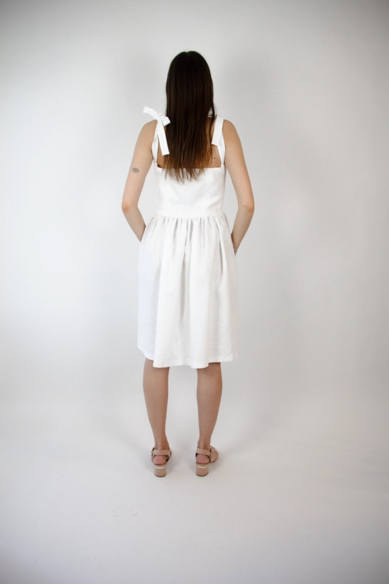 Daphne Dress - Ivory1