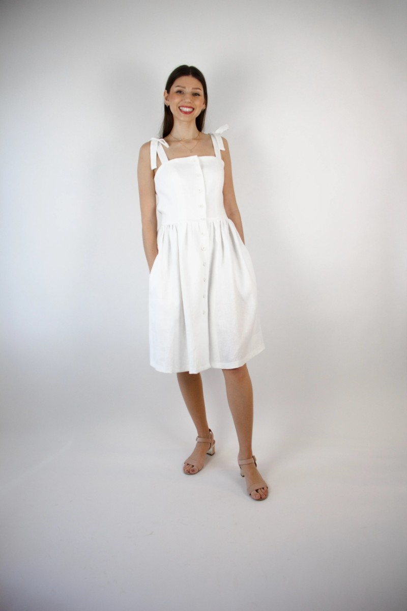 Daphne Dress - Ivory2